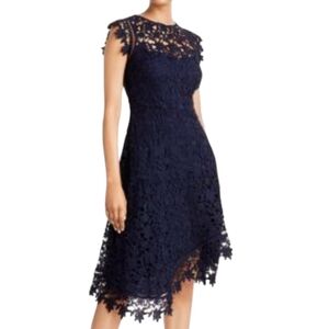 Eliza J Asymmetric Lace Dress ... Size 12